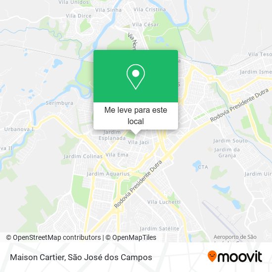Maison Cartier mapa