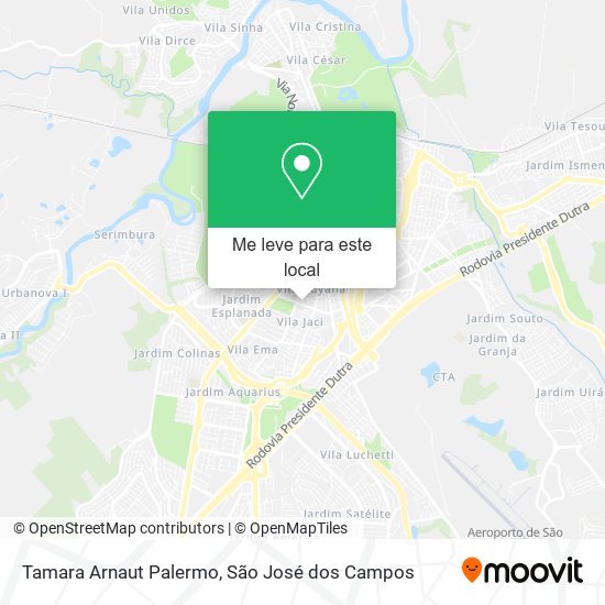 Tamara Arnaut Palermo mapa