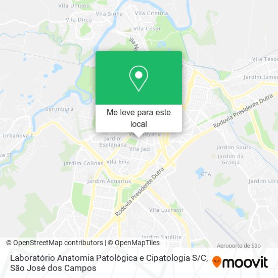 Laboratório Anatomia Patológica e Cipatologia S / C mapa