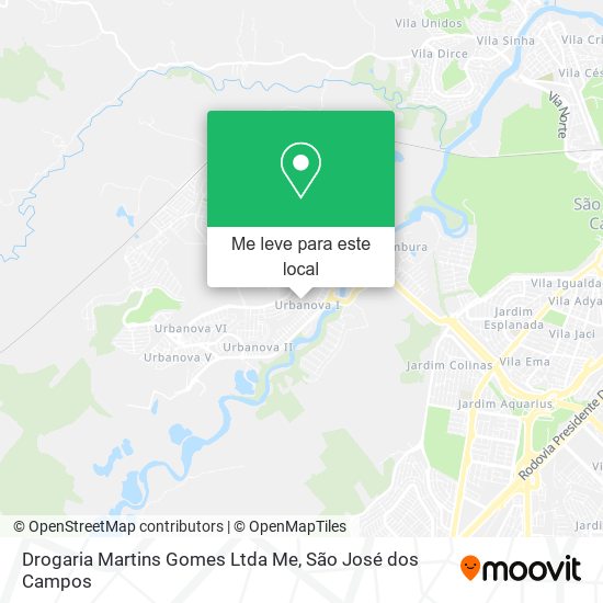 Drogaria Martins Gomes Ltda Me mapa