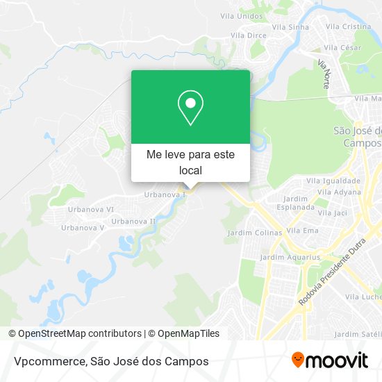 Vpcommerce mapa