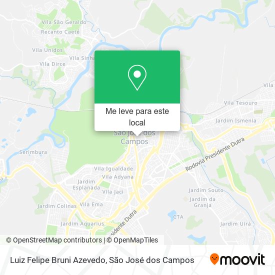 Luiz Felipe Bruni Azevedo mapa