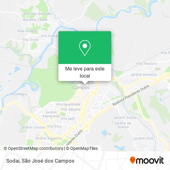 Sodai mapa