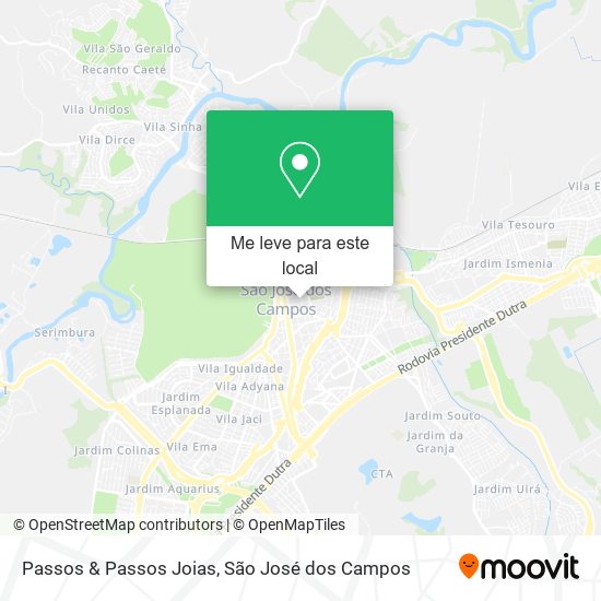 Passos & Passos Joias mapa