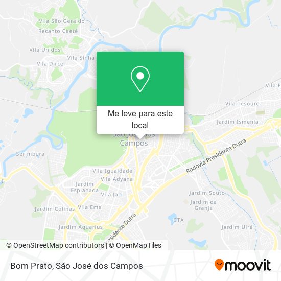 Bom Prato mapa