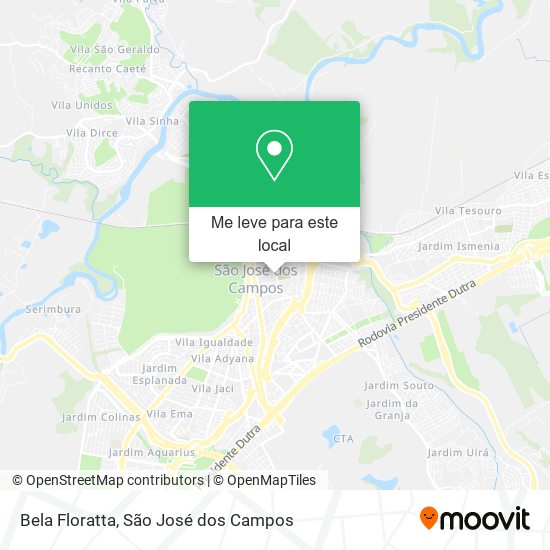 Bela Floratta mapa