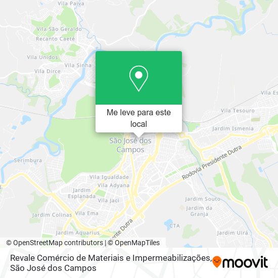 Revale Comércio de Materiais e Impermeabilizações mapa