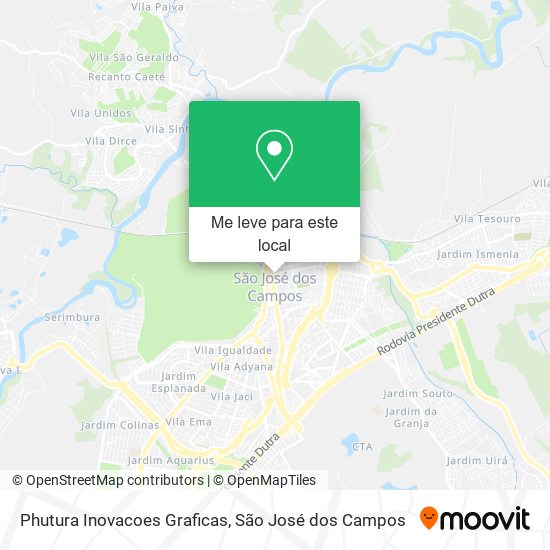 Phutura Inovacoes Graficas mapa