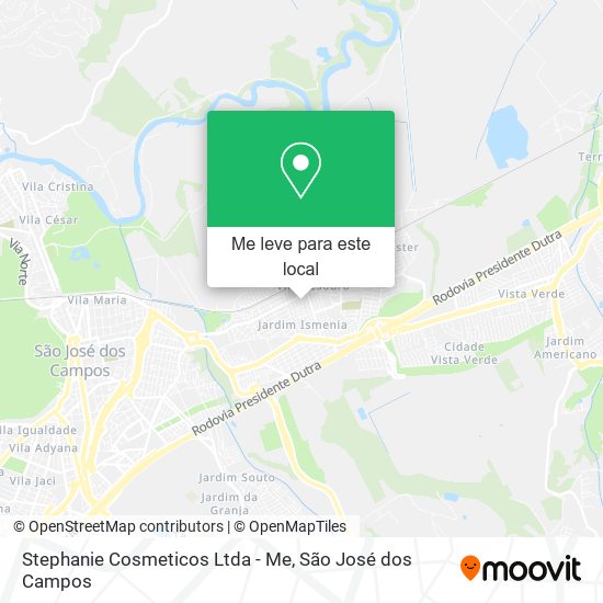 Stephanie Cosmeticos Ltda - Me mapa