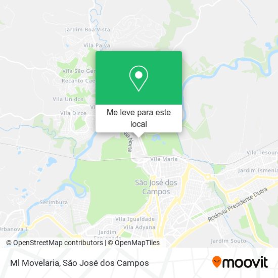 Ml Movelaria mapa