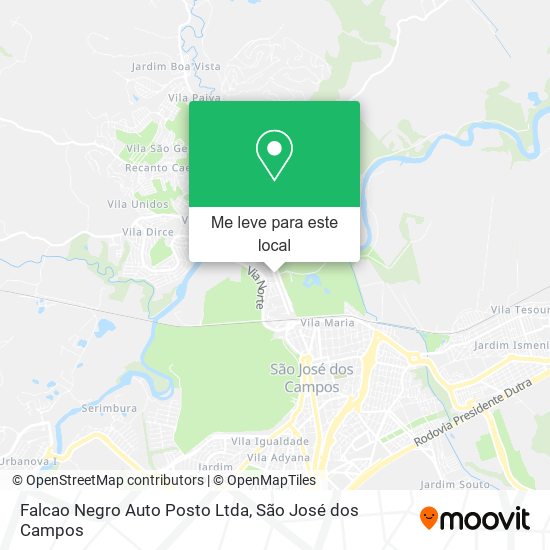 Falcao Negro Auto Posto Ltda mapa