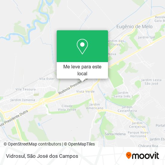 Vidrosul mapa