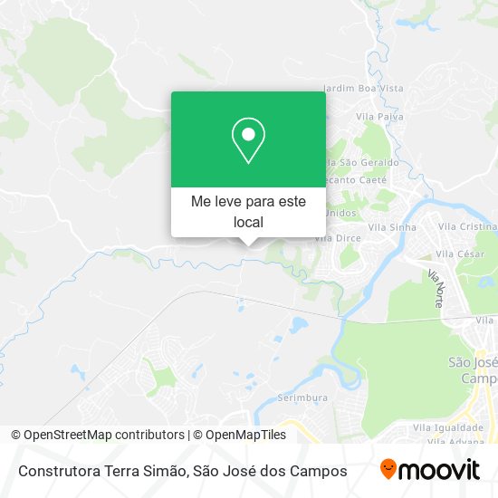 Construtora Terra Simão mapa