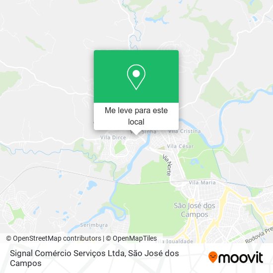 Signal Comércio Serviços Ltda mapa
