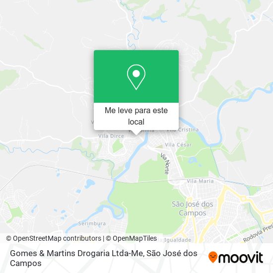 Gomes & Martins Drogaria Ltda-Me mapa