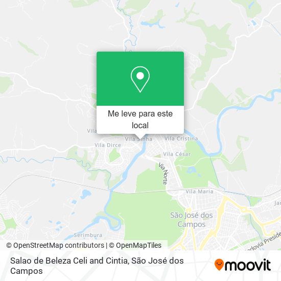 Salao de Beleza Celi and Cintia mapa