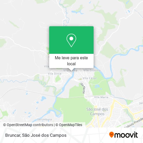 Bruncar mapa
