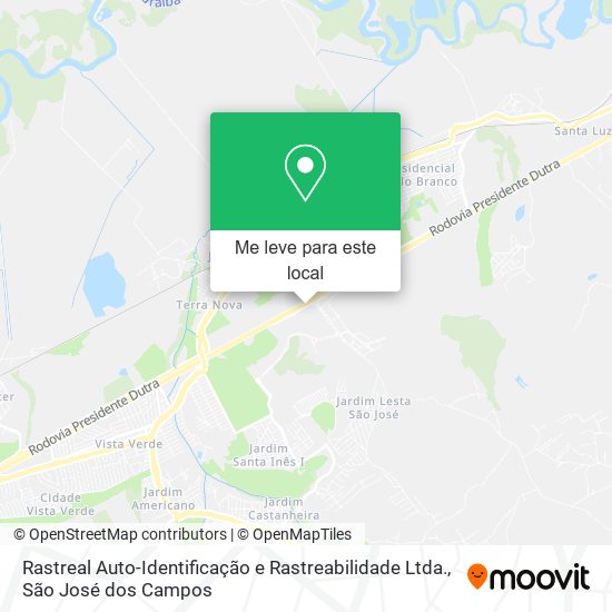 Rastreal Auto-Identificação e Rastreabilidade Ltda. mapa