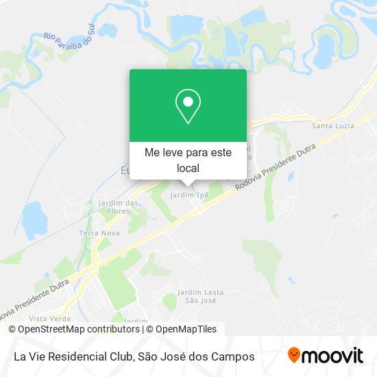 La Vie Residencial Club mapa