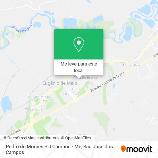 Pedro de Moraes S.J.Campos - Me mapa