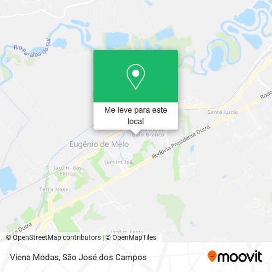 Viena Modas mapa