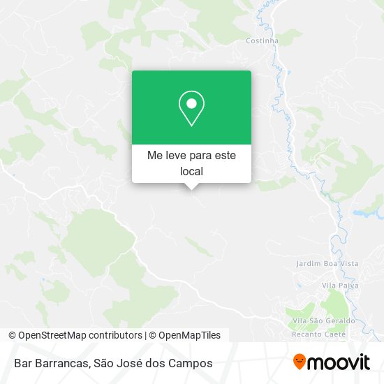Bar Barrancas mapa