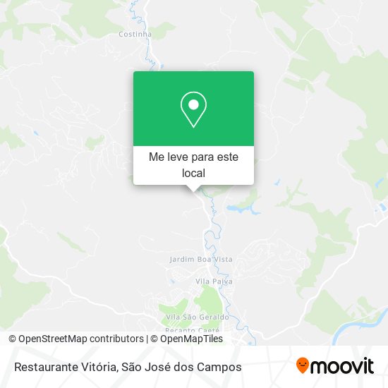 Restaurante Vitória mapa