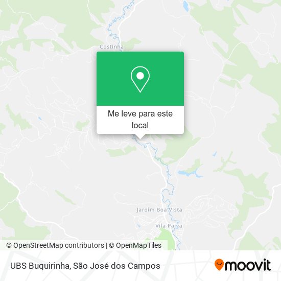 UBS Buquirinha mapa