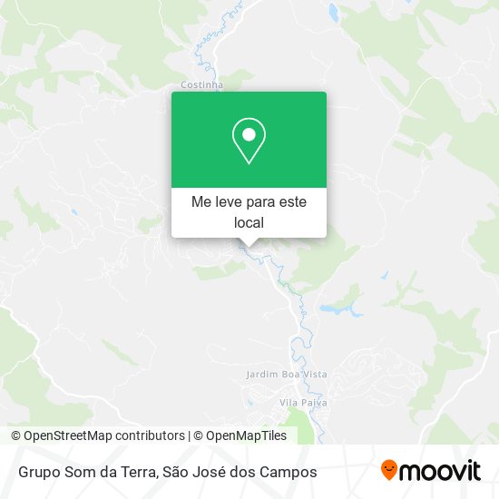 Grupo Som da Terra mapa