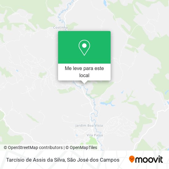 Tarcísio de Assis da Silva mapa