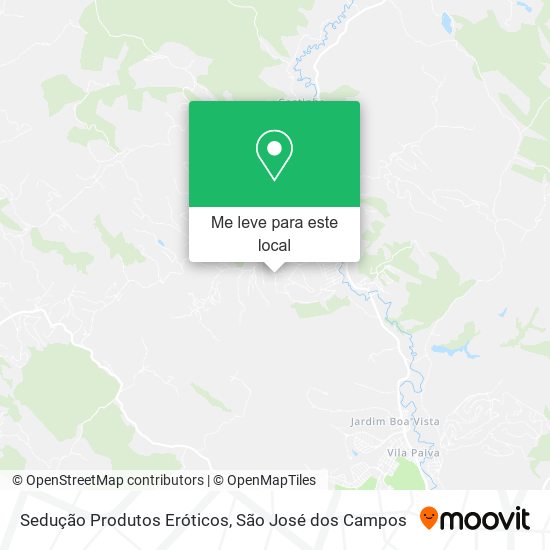 Sedução Produtos Eróticos mapa