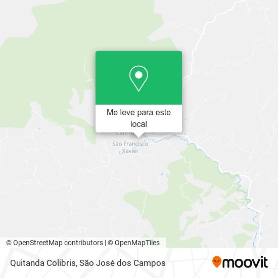 Quitanda Colibris mapa