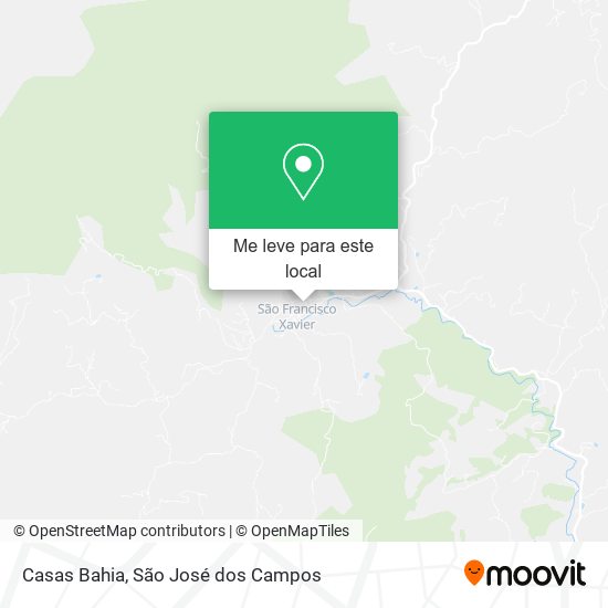 Casas Bahia mapa