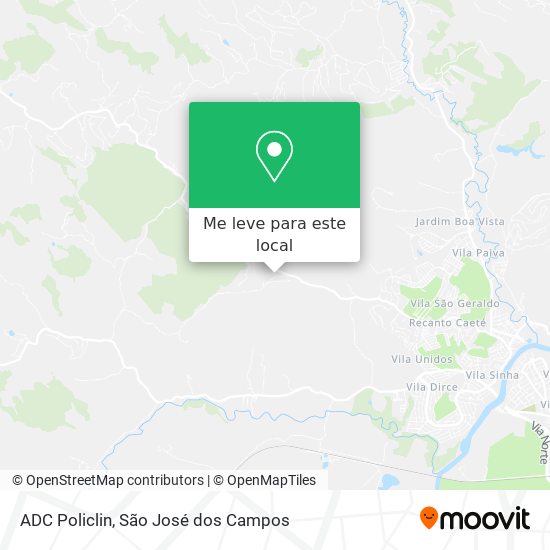 ADC Policlin mapa