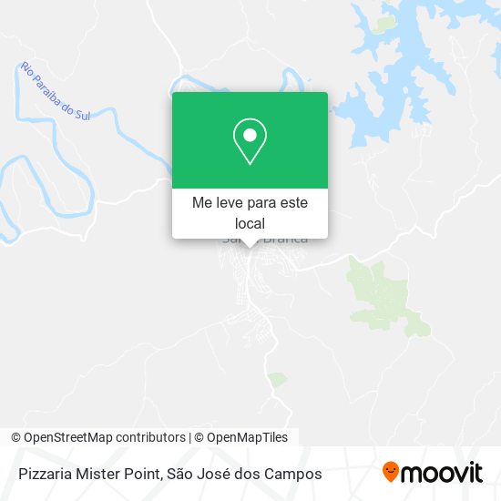 Pizzaria Mister Point mapa