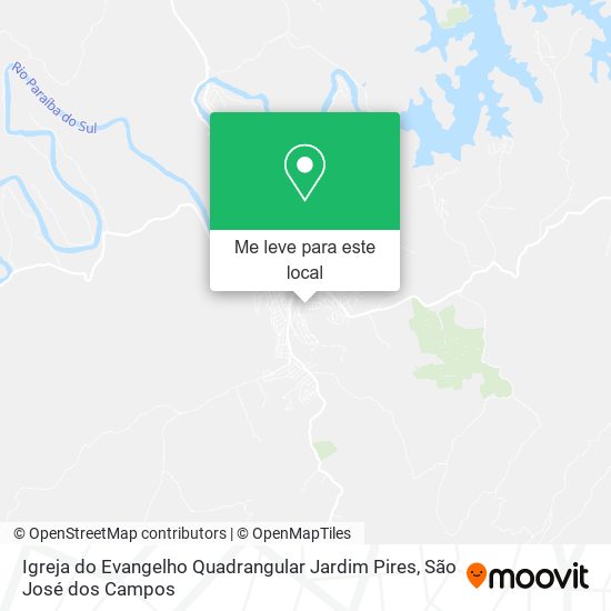 Igreja do Evangelho Quadrangular Jardim Pires mapa