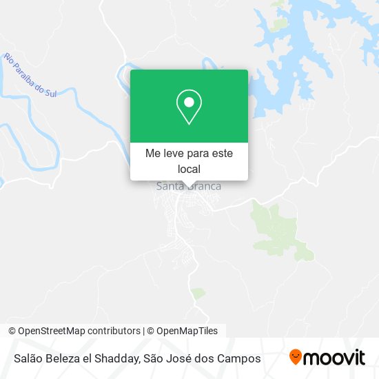 Salão Beleza el Shadday mapa