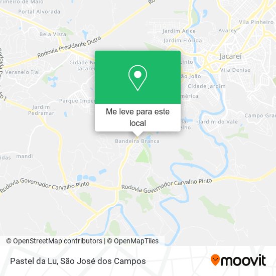 Pastel da Lu mapa