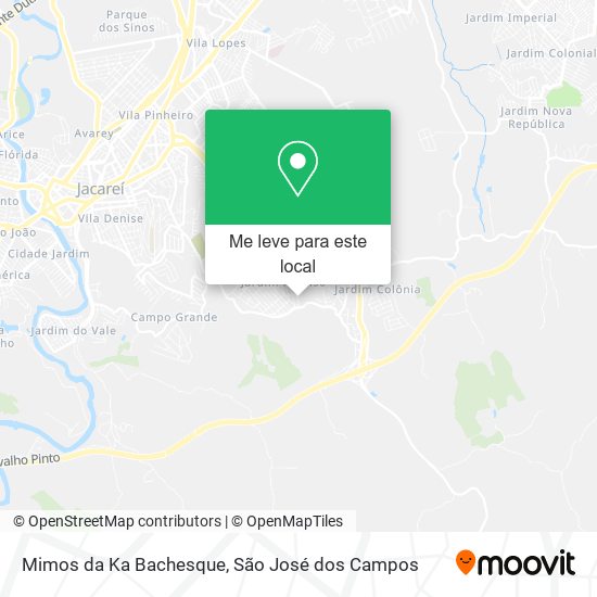 Mimos da Ka Bachesque mapa