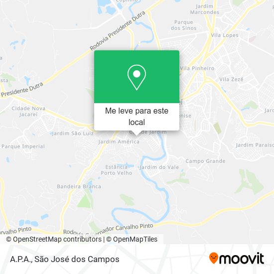 A.P.A. mapa
