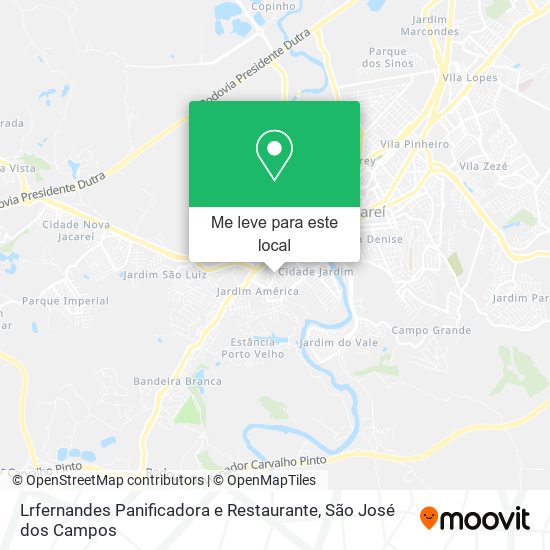 Lrfernandes Panificadora e Restaurante mapa