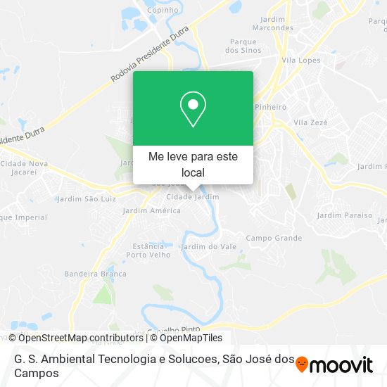 G. S. Ambiental Tecnologia e Solucoes mapa