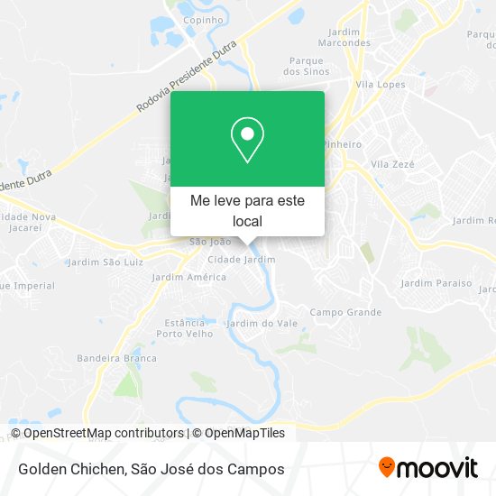 Golden Chichen mapa