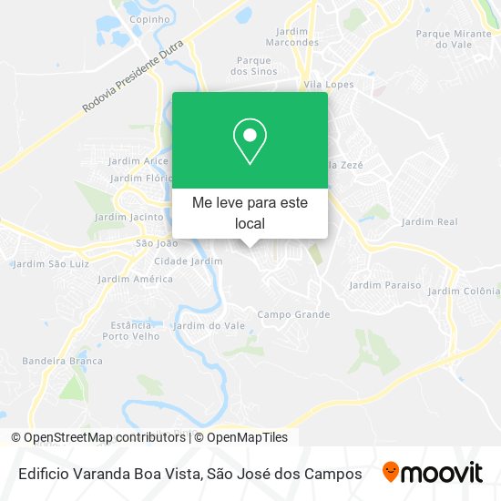 Edificio Varanda Boa Vista mapa