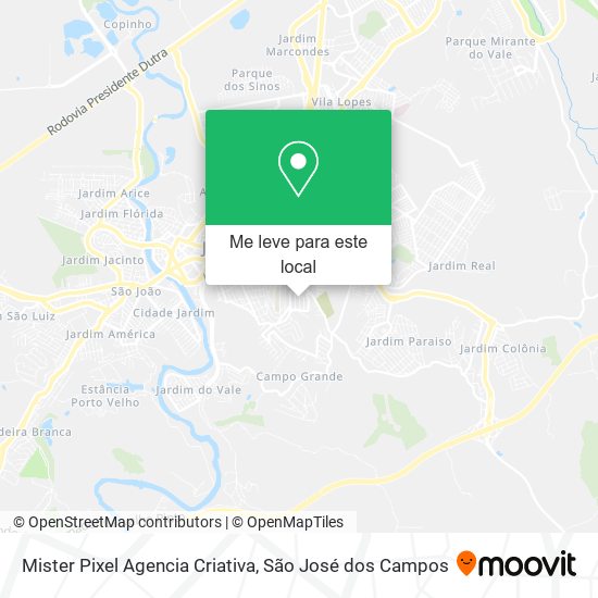 Mister Pixel Agencia Criativa mapa