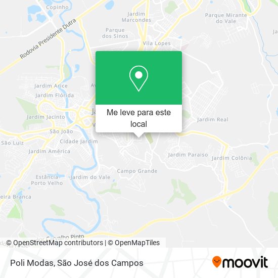 Poli Modas mapa