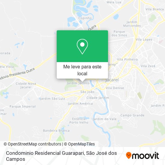 Condominio Residencial Guarapari mapa