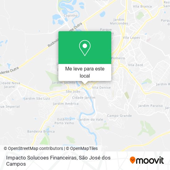 Impacto Solucoes Financeiras mapa