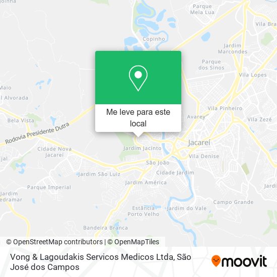 Vong & Lagoudakis Servicos Medicos Ltda mapa