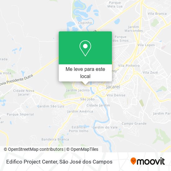 Edifico Project Center mapa